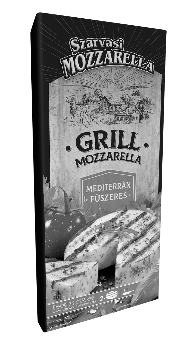 Grill Mozzarella Mediterrán fűszeres 150g