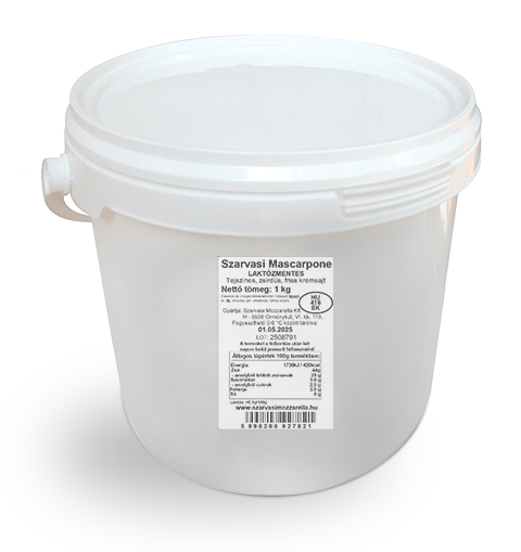 Szarvasi Laktózmentes Mascarpone 1kg